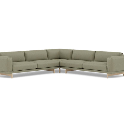 Rest Corner Sofa by Muuto - Oak Base / Clay 15