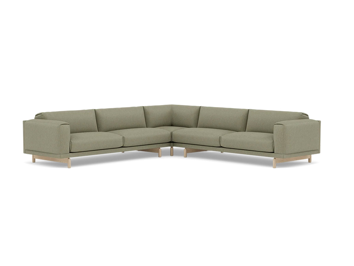 Rest Corner Sofa by Muuto - Oak Base / Clay 15