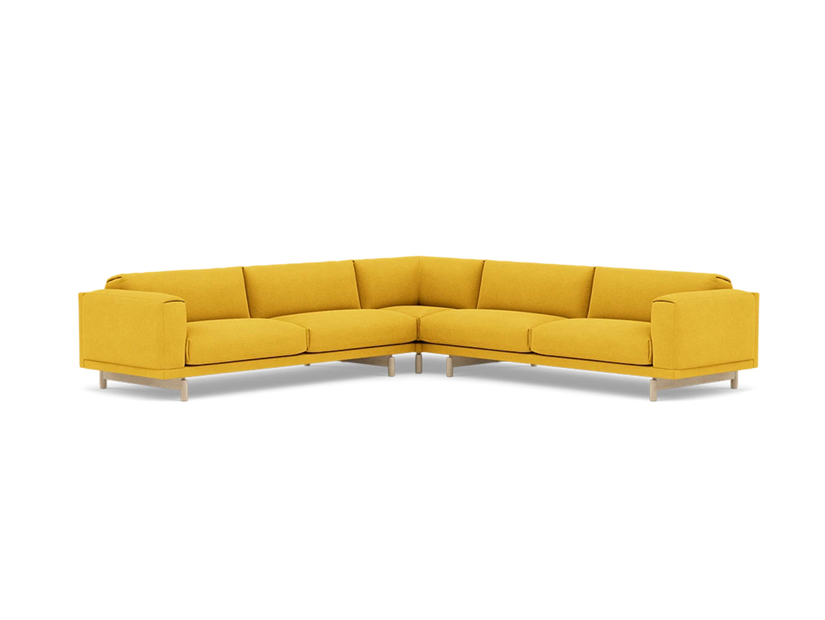 Rest Corner Sofa by Muuto - Oak Base / Hallingdal 65 457