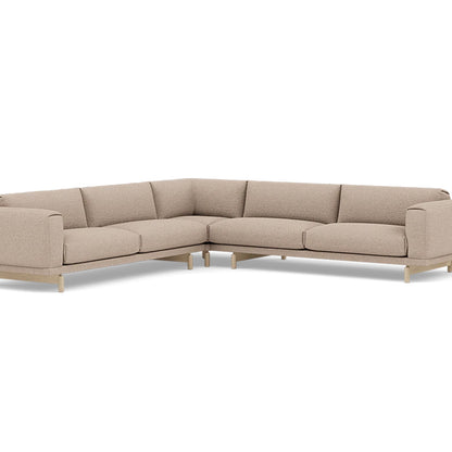 Rest Corner Sofa by Muuto - Oak Base / Hearth 6