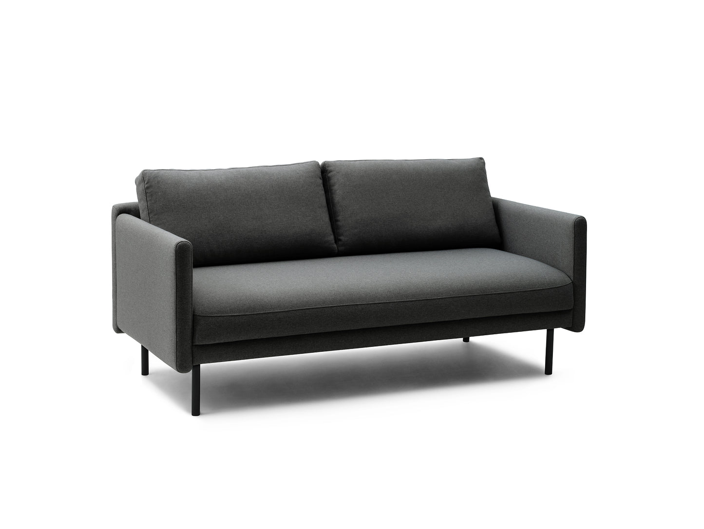 Rar 2-Seater Sofa by Normann Copenhagen - Re-Born Dark Grey