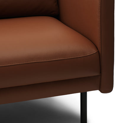 Rar 3-Seater Sofa by Normann Copenhagen - Omaha Leather Cognac