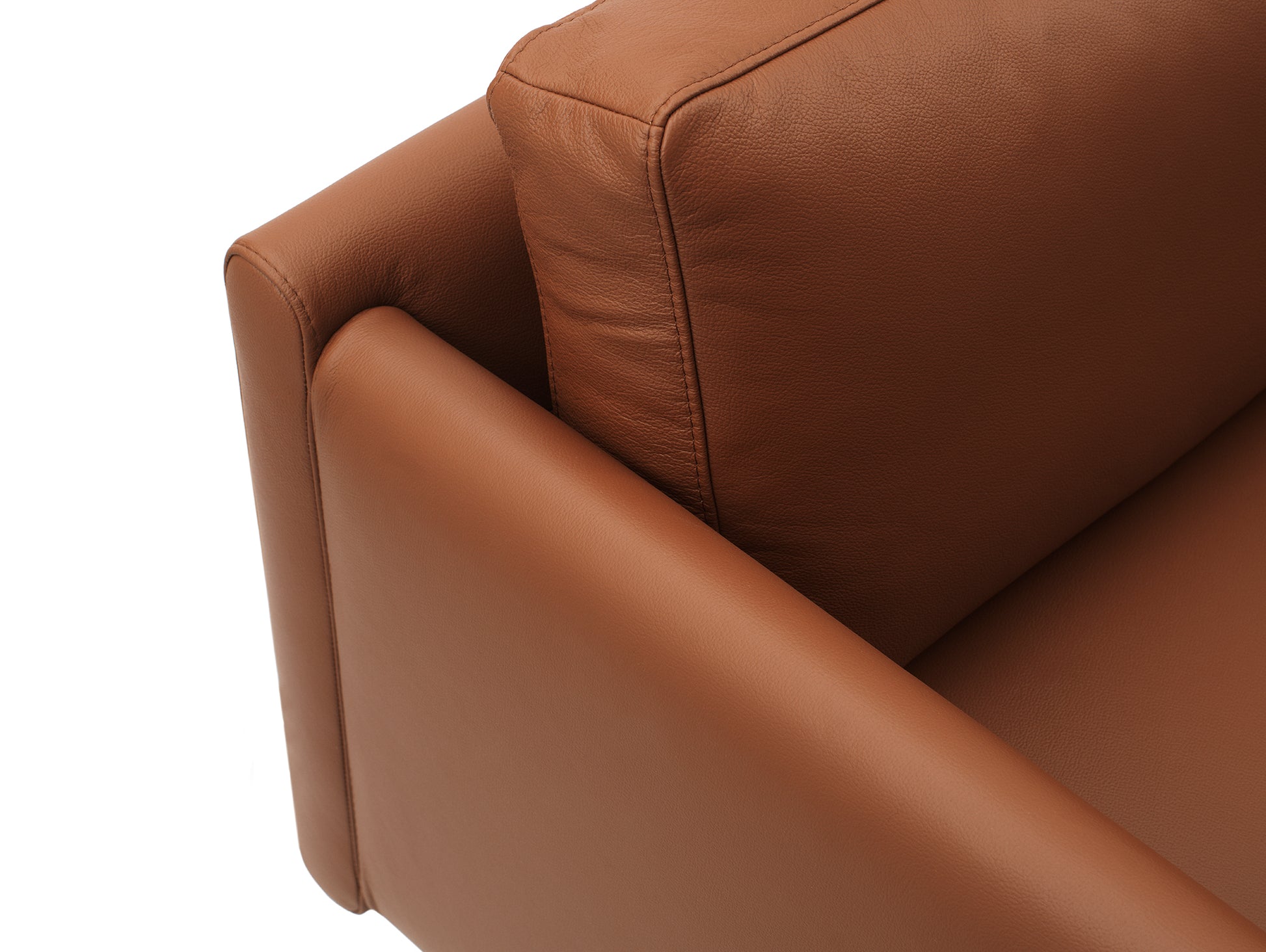 Rar 3-Seater Sofa by Normann Copenhagen - Omaha Leather Cognac