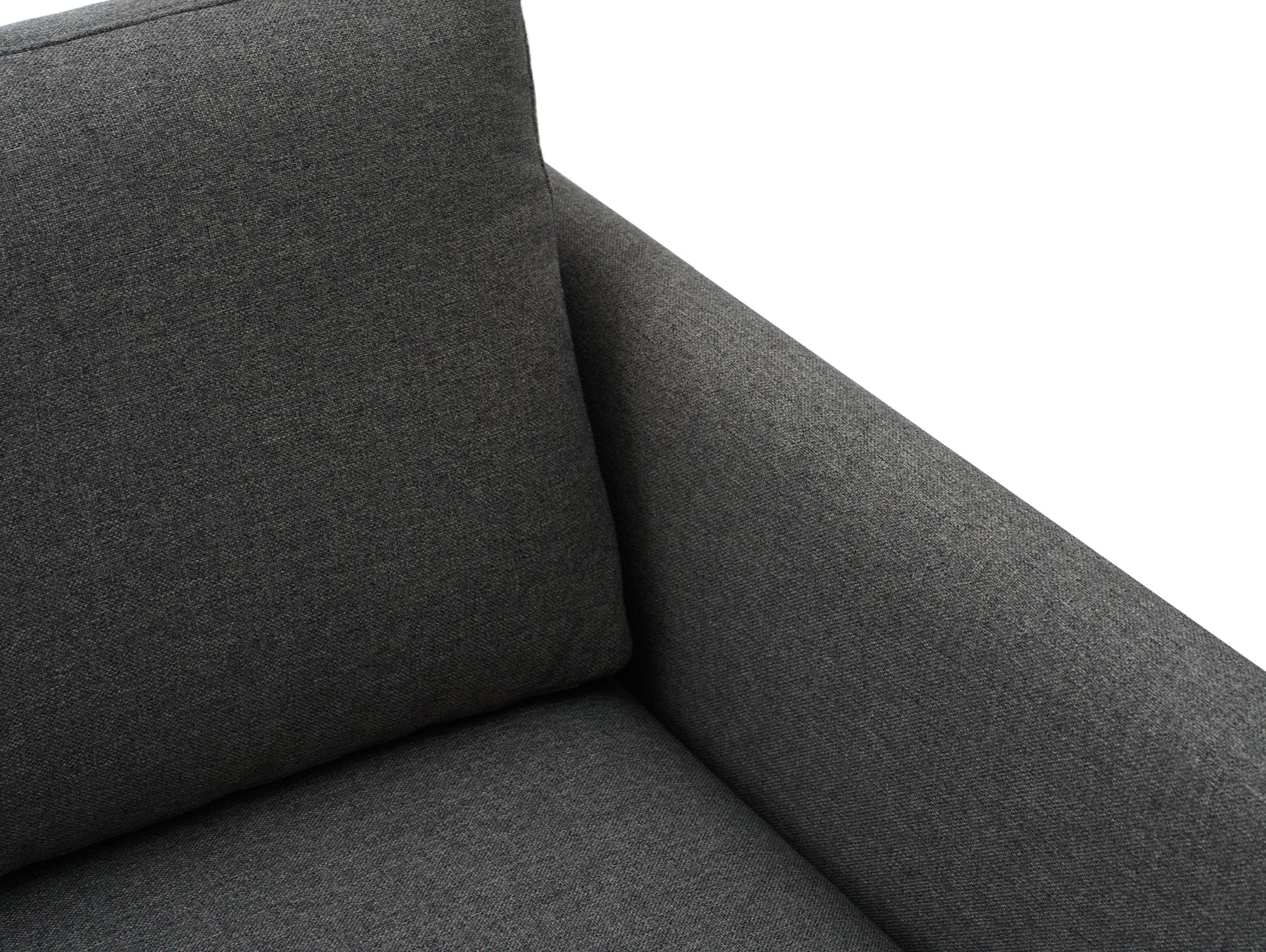 Rar 3-Seater Sofa by Normann Copenhagen - Re-Born Dark Grey