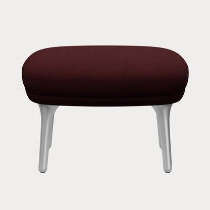 Fri Ottoman by Fritz Hansen - JH14 / Outside: Christianshavn 1141 / Seat: Christianshavn 1141