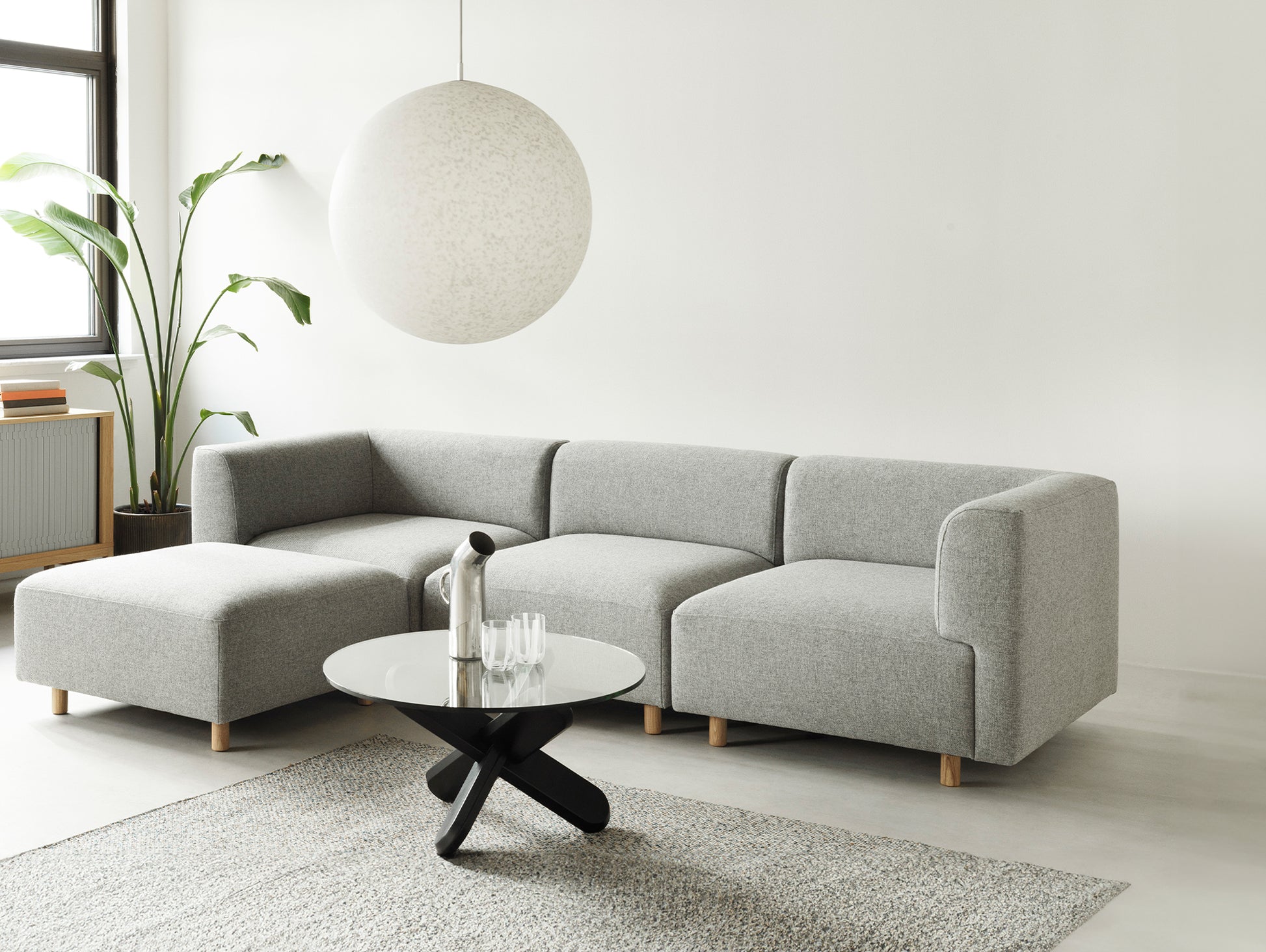 Redo Modular Sofa - Individual Modules by Normann Copenhagen - Hallingdal 65 130