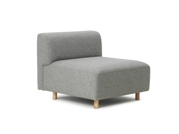 Redo Modular Sofa by Normann Copenhagen - Centre Module (110) / Hallingdal 65 130