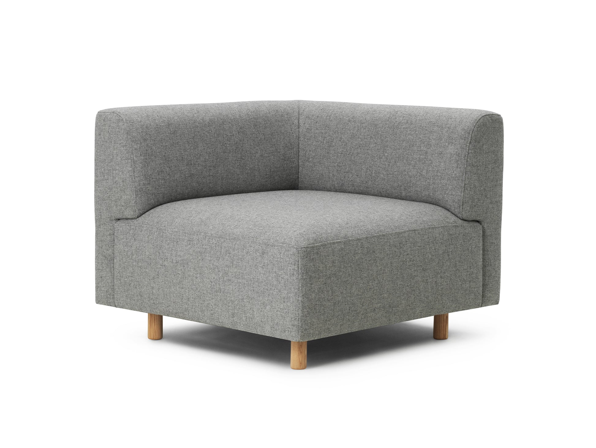 Redo Modular Sofa by Normann Copenhagen - Armrest, Corner Module (150) / Hallingdal 65 130
