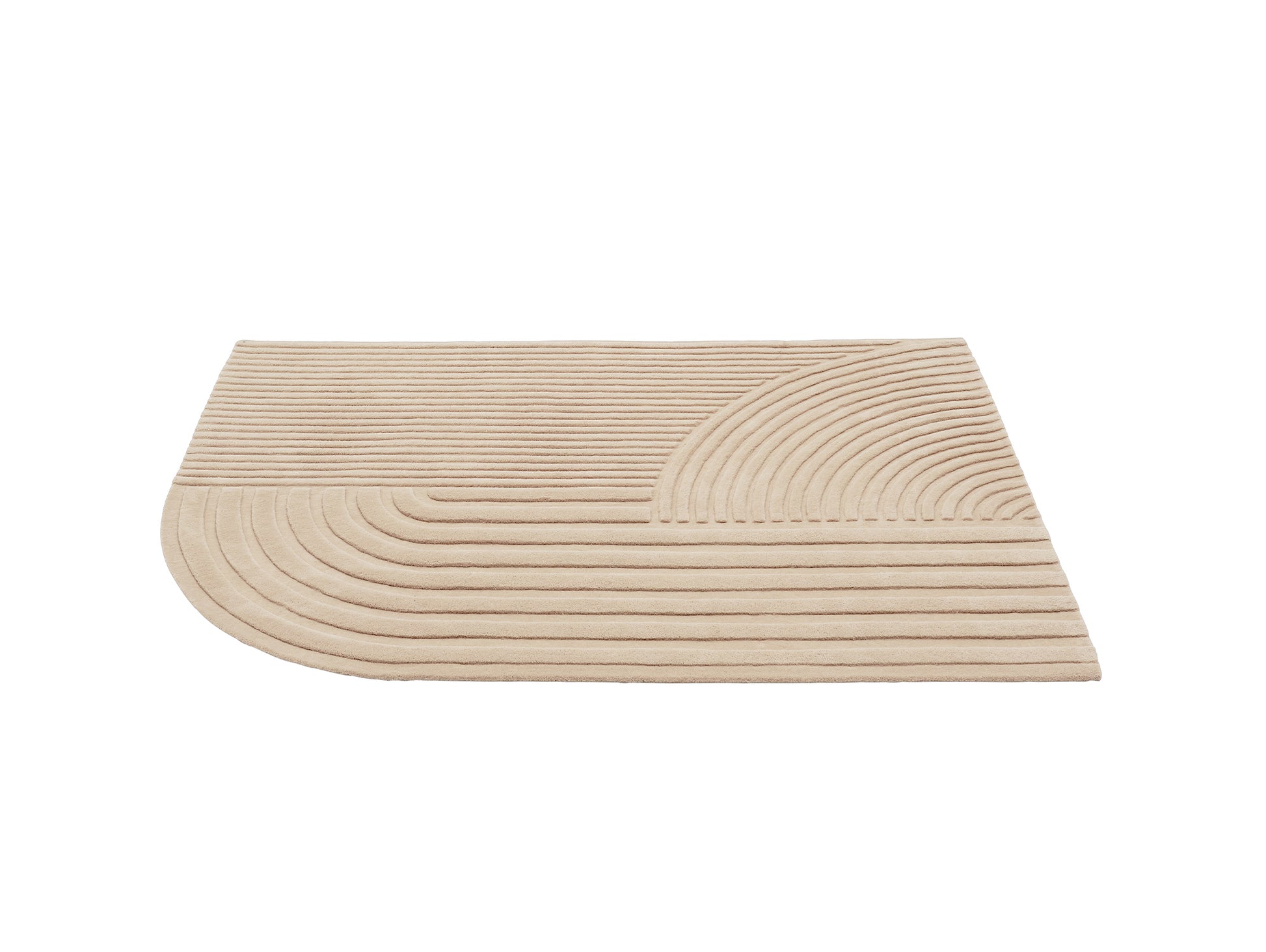 Relevo Rug by Muuto - 170 x 240 cm / Light Rose