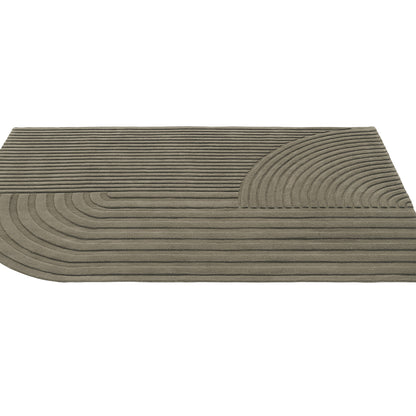 Relevo Rug by Muuto - 200 x 300 cm / Taupe