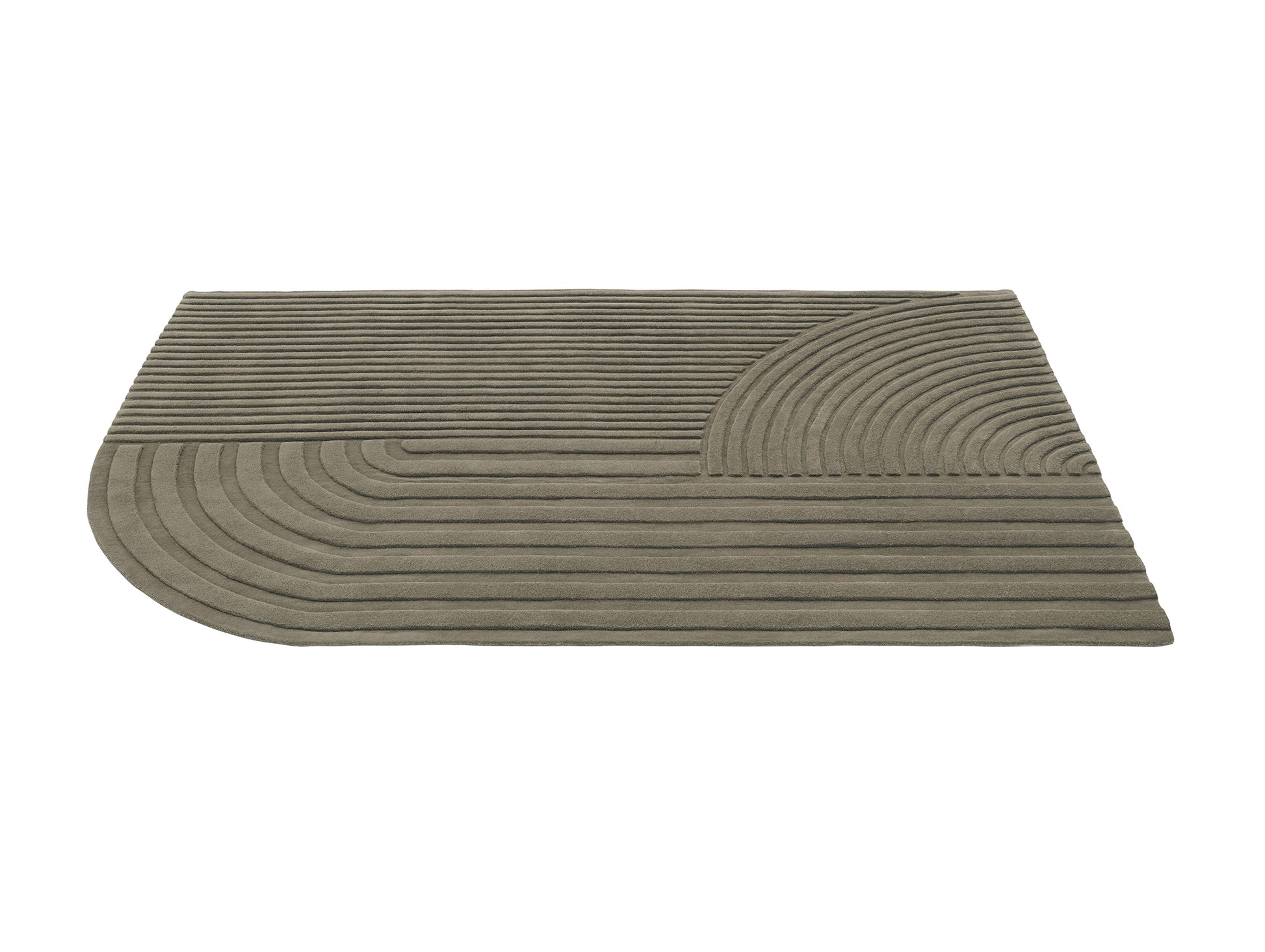 Relevo Rug by Muuto - 200 x 300 cm / Taupe