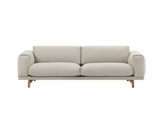 Rest 3.5-Seater Sofa by Muuto - Wooly 2256