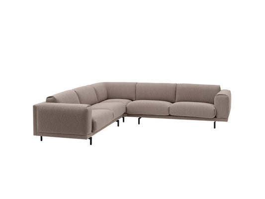 Rest Corner Sofa by Muuto - Black Metal Base / Hearth 6