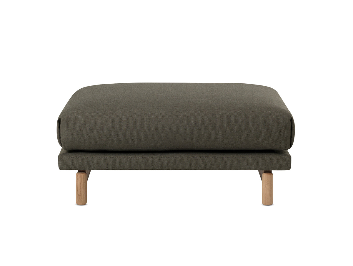 Rest Pouf by Muuto - Oak Base / Fiord 961