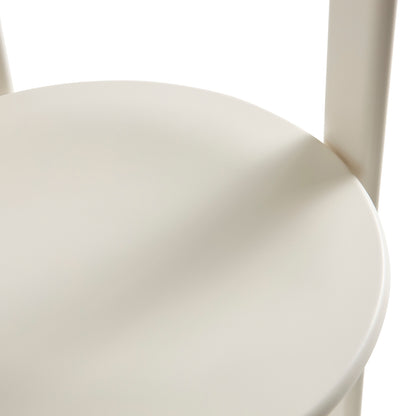 Rey Chair by HAY - Cream White Lacquered Beech