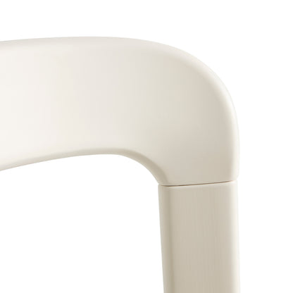 Rey Chair by HAY - Cream White Lacquered Beech