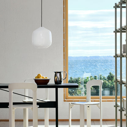 Rey Chair by HAY - Cream White Lacquered Beech