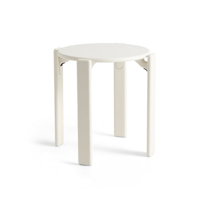 Rey Low Stool by HAY - Cream White