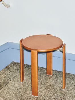 Rey Low Stool by HAY - Umber