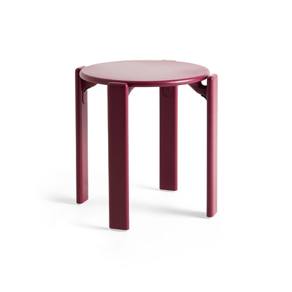 Rey Low Stool by HAY - Grape Red