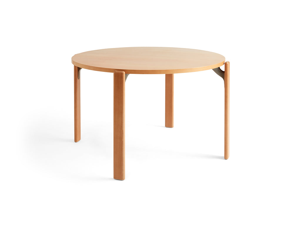 Rey Dining Table by HAY - Golden Beech Veneer Tabletop / Golden Beech Frame