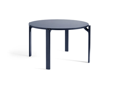 Rey Dining Table by HAY - Royal Blue Laminate Tabletop / Deep Blue Beech Frame
