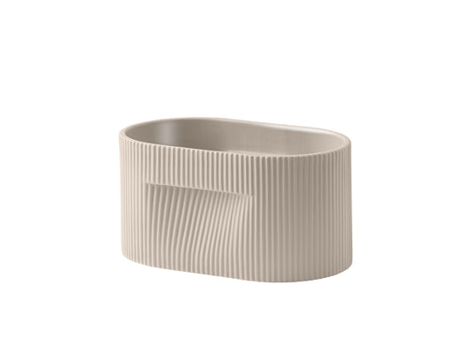 Ridge Planter by Muuto - H13 / Beige