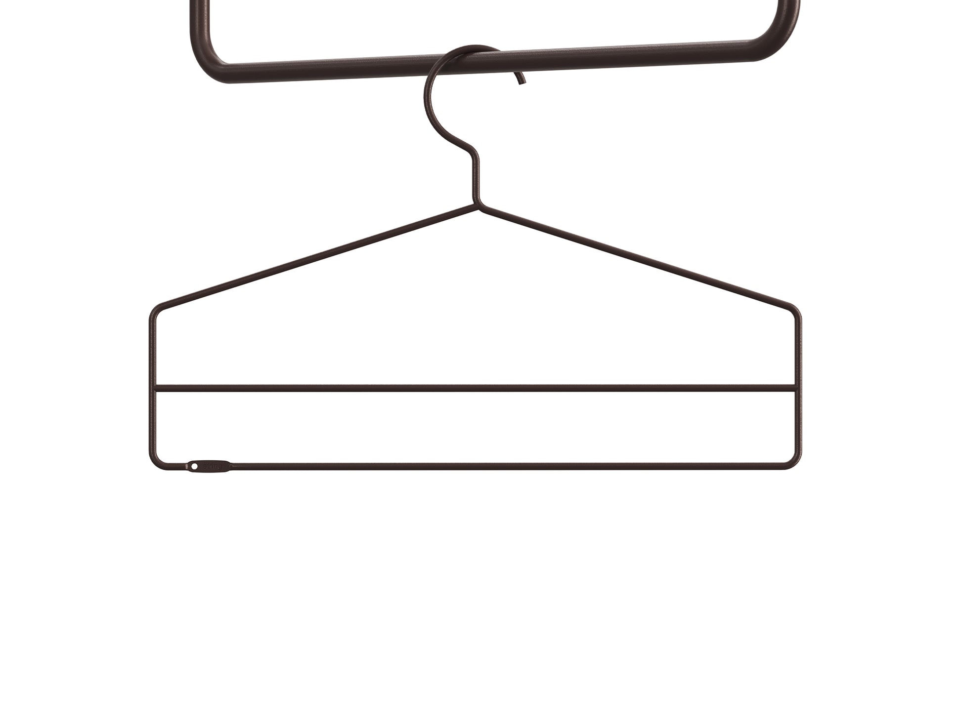 String Coat Hangers - Set of 4 by String - Dark Brown