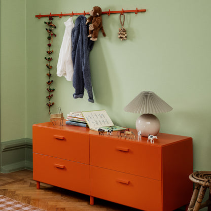 Relief Drawer with Legs- Low by String - Orange