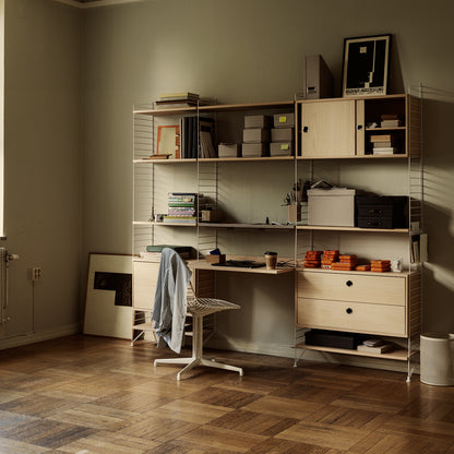 String System Drawers - Wide - Ash