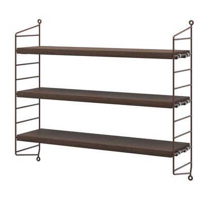 String Pocket by String - Dark Brown