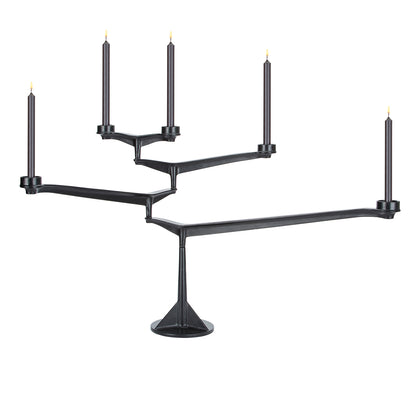 Spin Candelabra by Tom Dixon - Large / Black