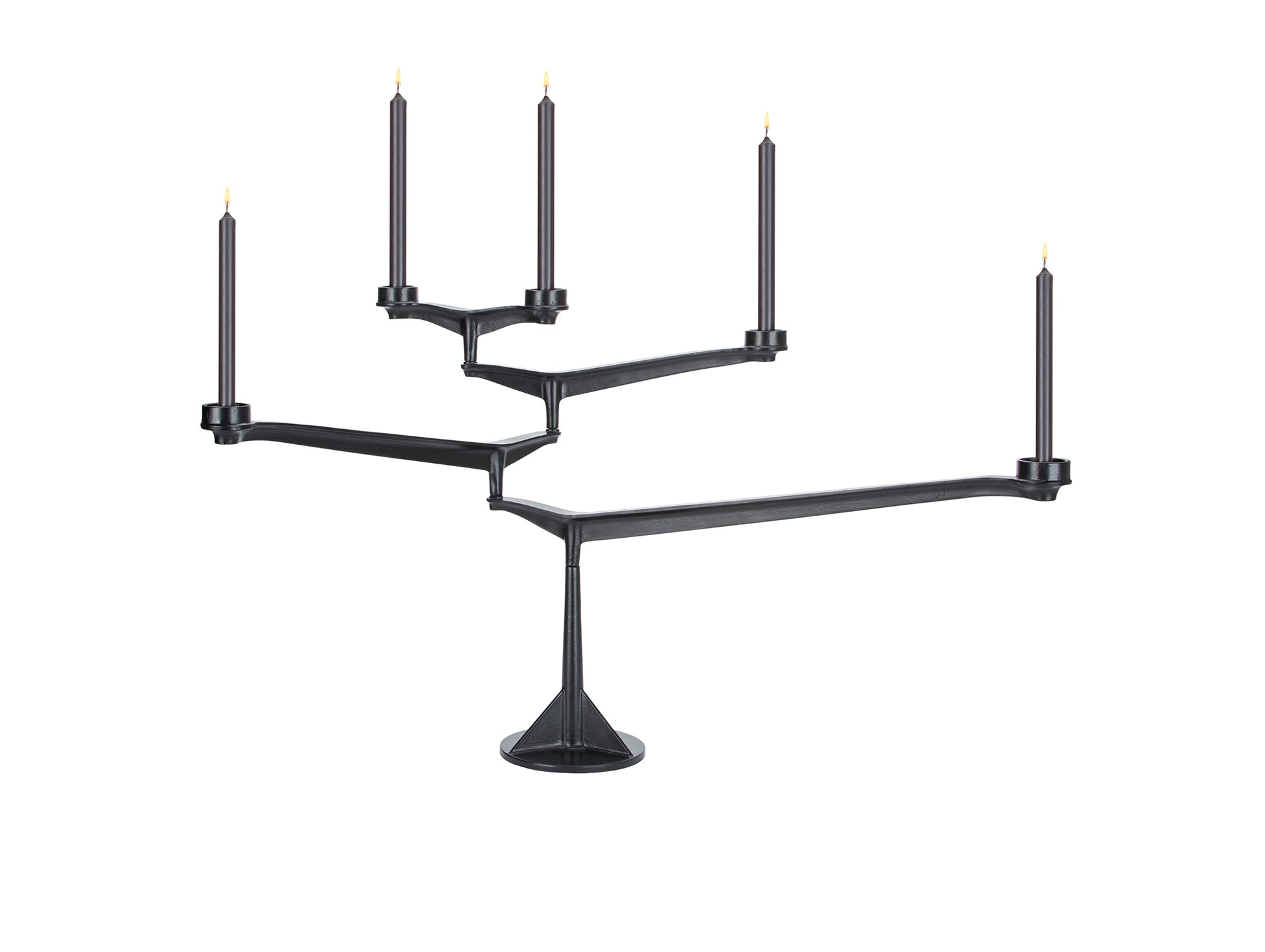 Spin Candelabra by Tom Dixon - Large / Black
