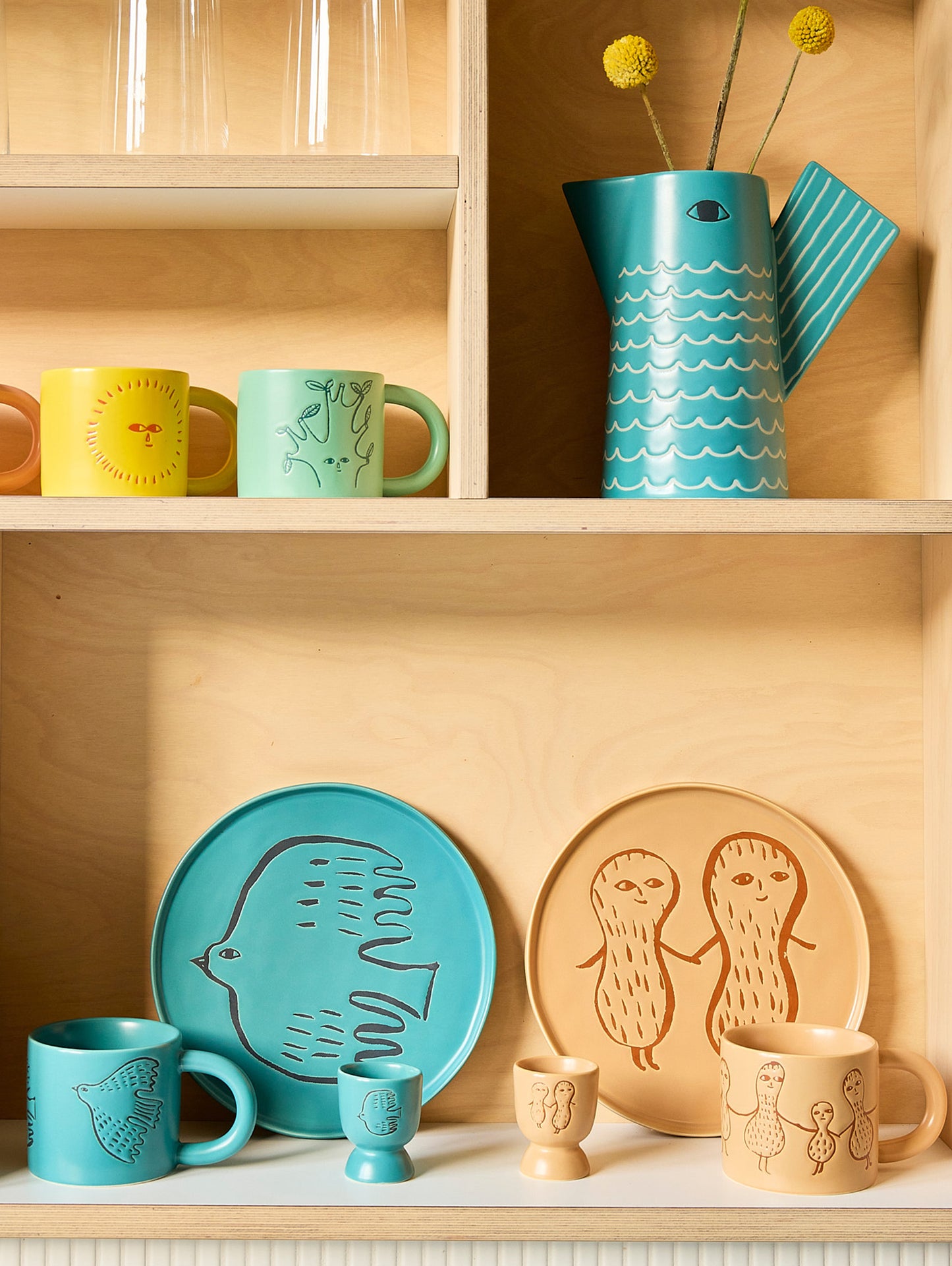 Peanut Mug by Donna Wilson