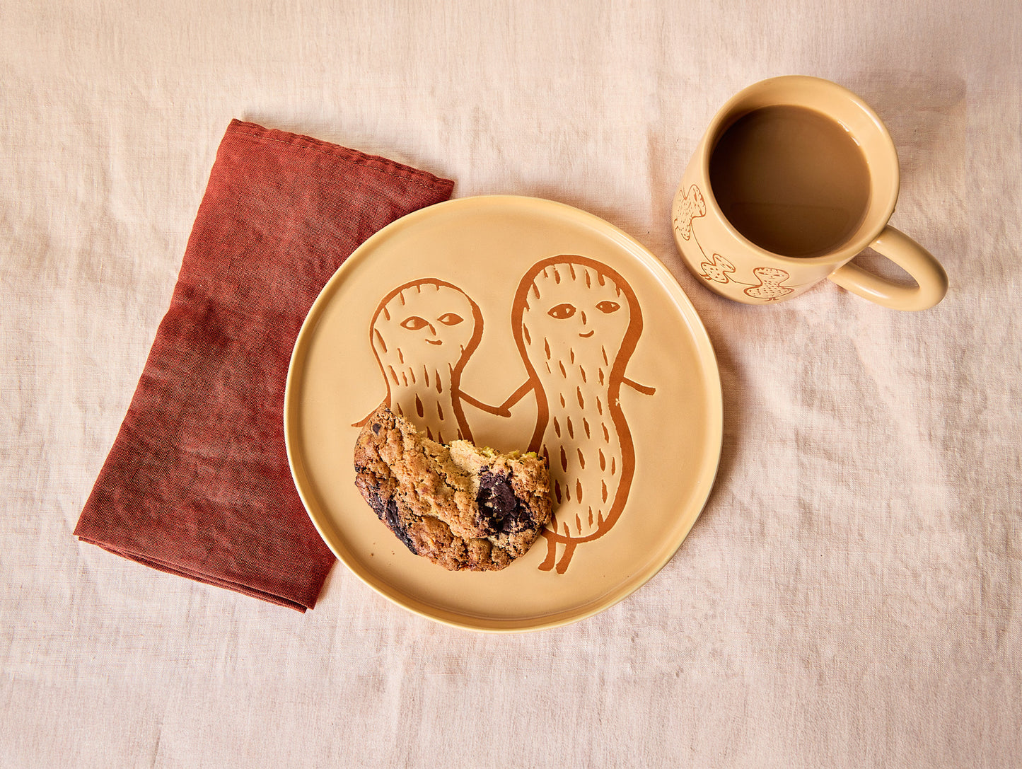 Peanut Mug by Donna Wilson