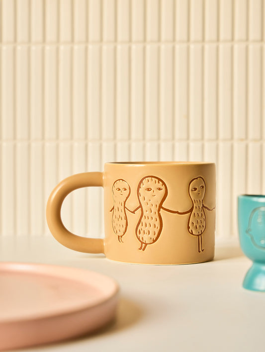 Peanut Mug by Donna Wilson