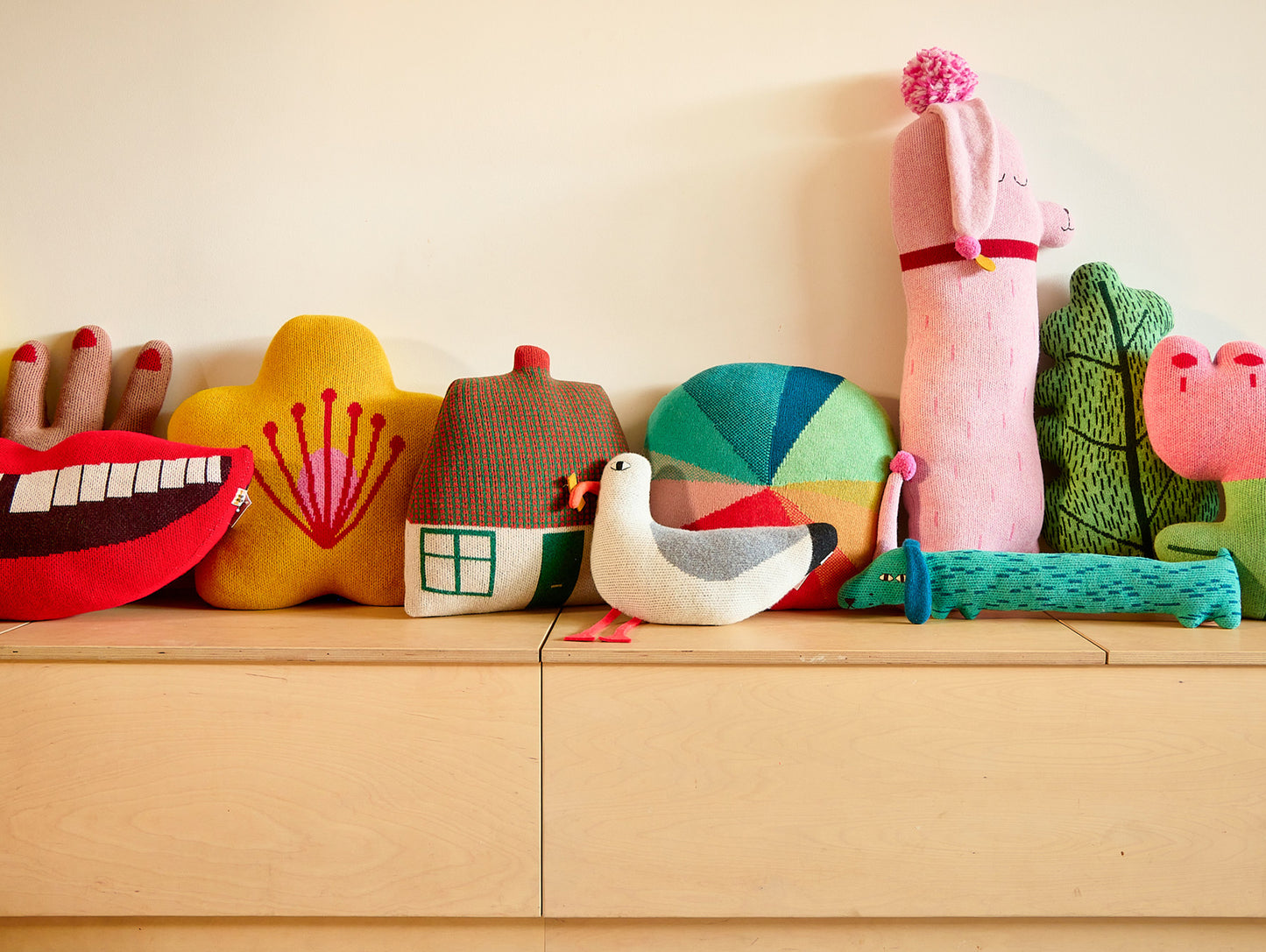 Salty Seagull and friends by Donna Wilson