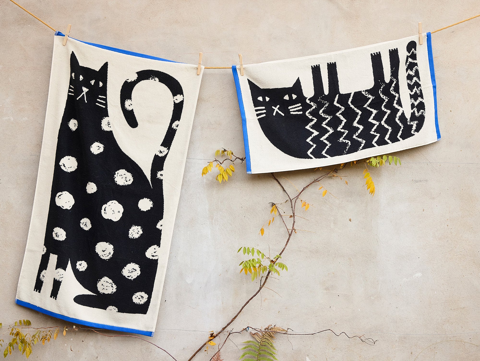 Lazy Cat Towels by Donna Wilson – Really Well Made
