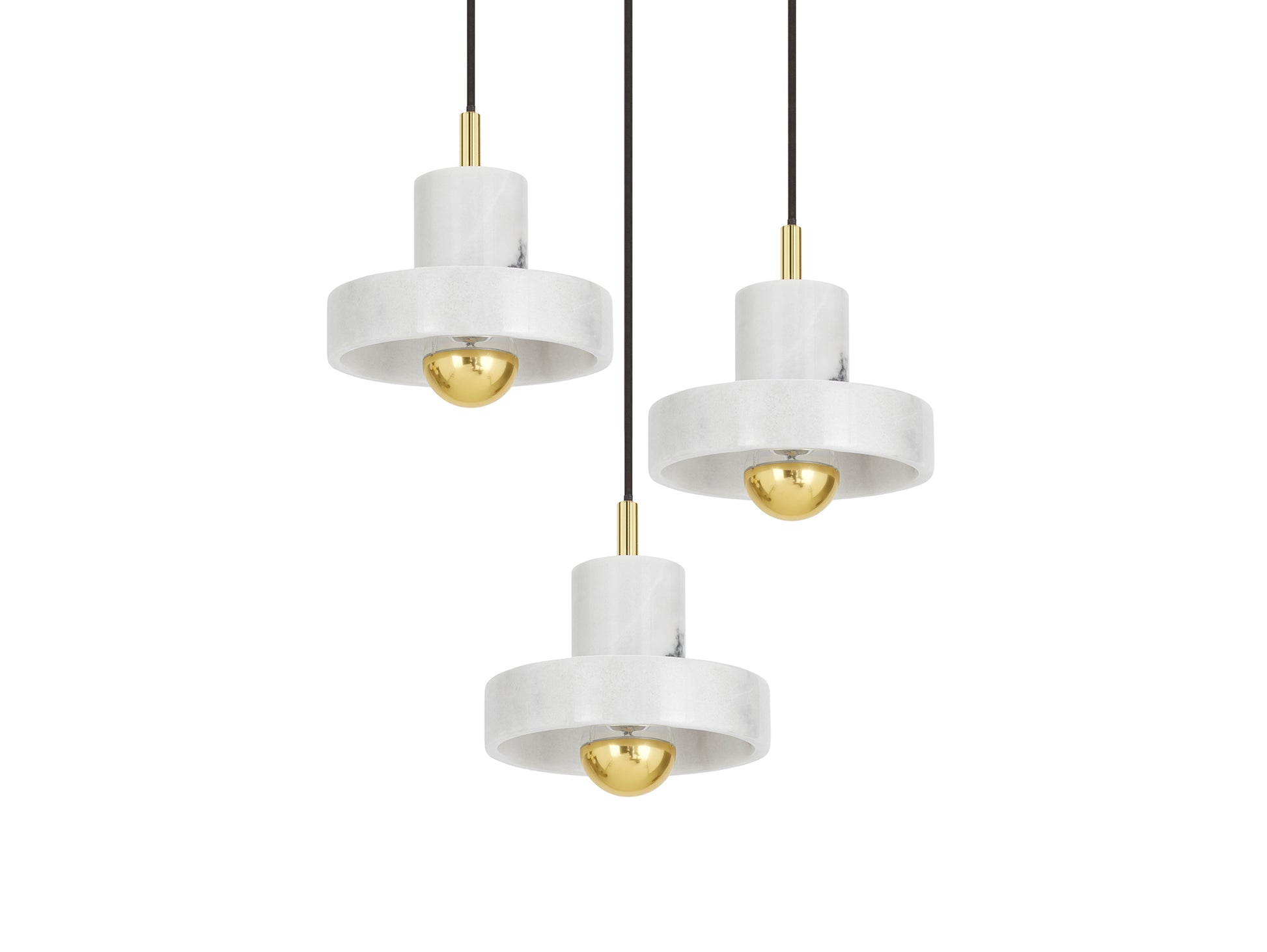 Stone LED Pendant Light by Tom Dixon