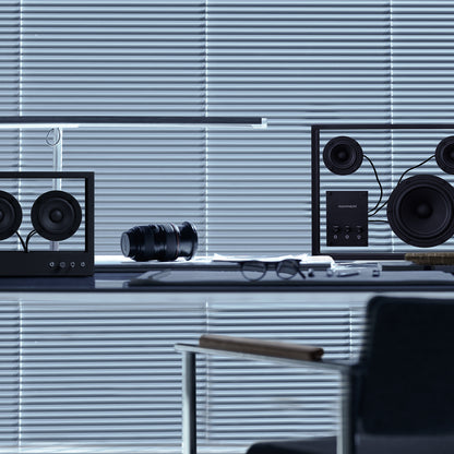 Small Transparent Speaker by Transparent - Black