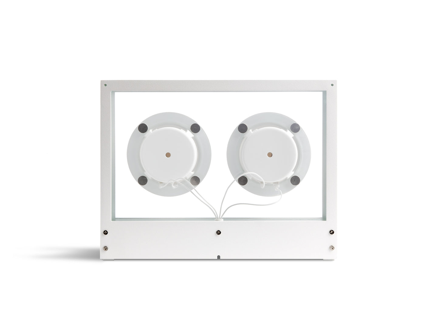 Small Transparent Speaker by Transparent - White