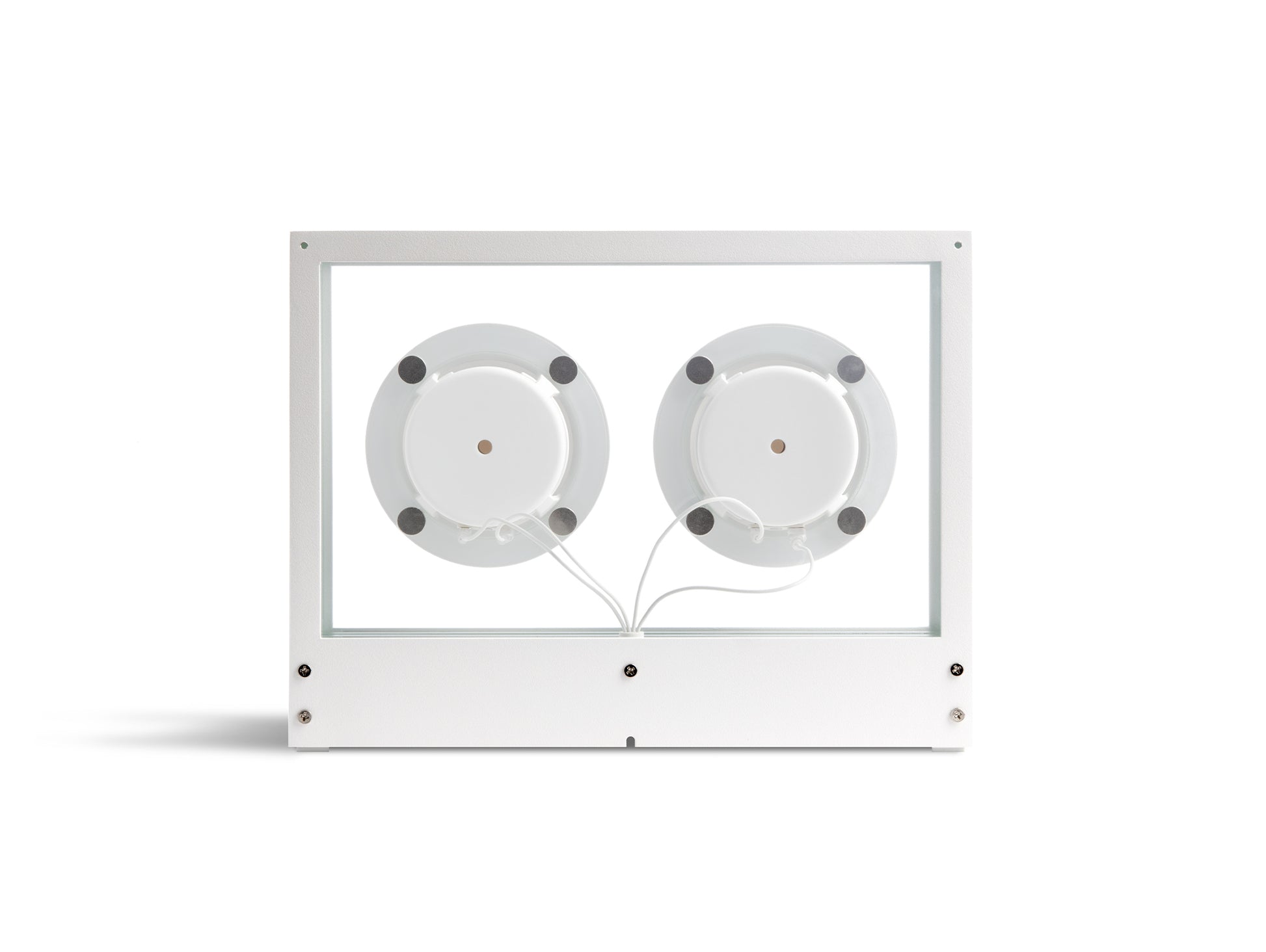 Small Transparent Speaker by Transparent - White