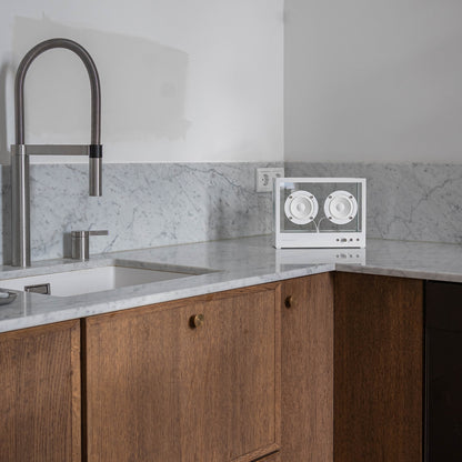 Small Transparent Speaker by Transparent - White