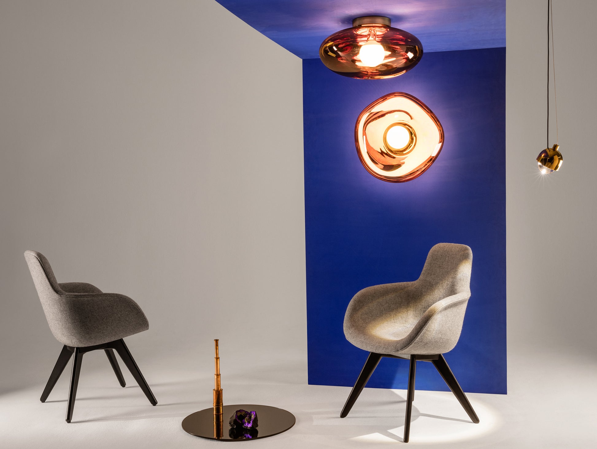 Melt Surface LED Wall Lamp by Tom Dixon