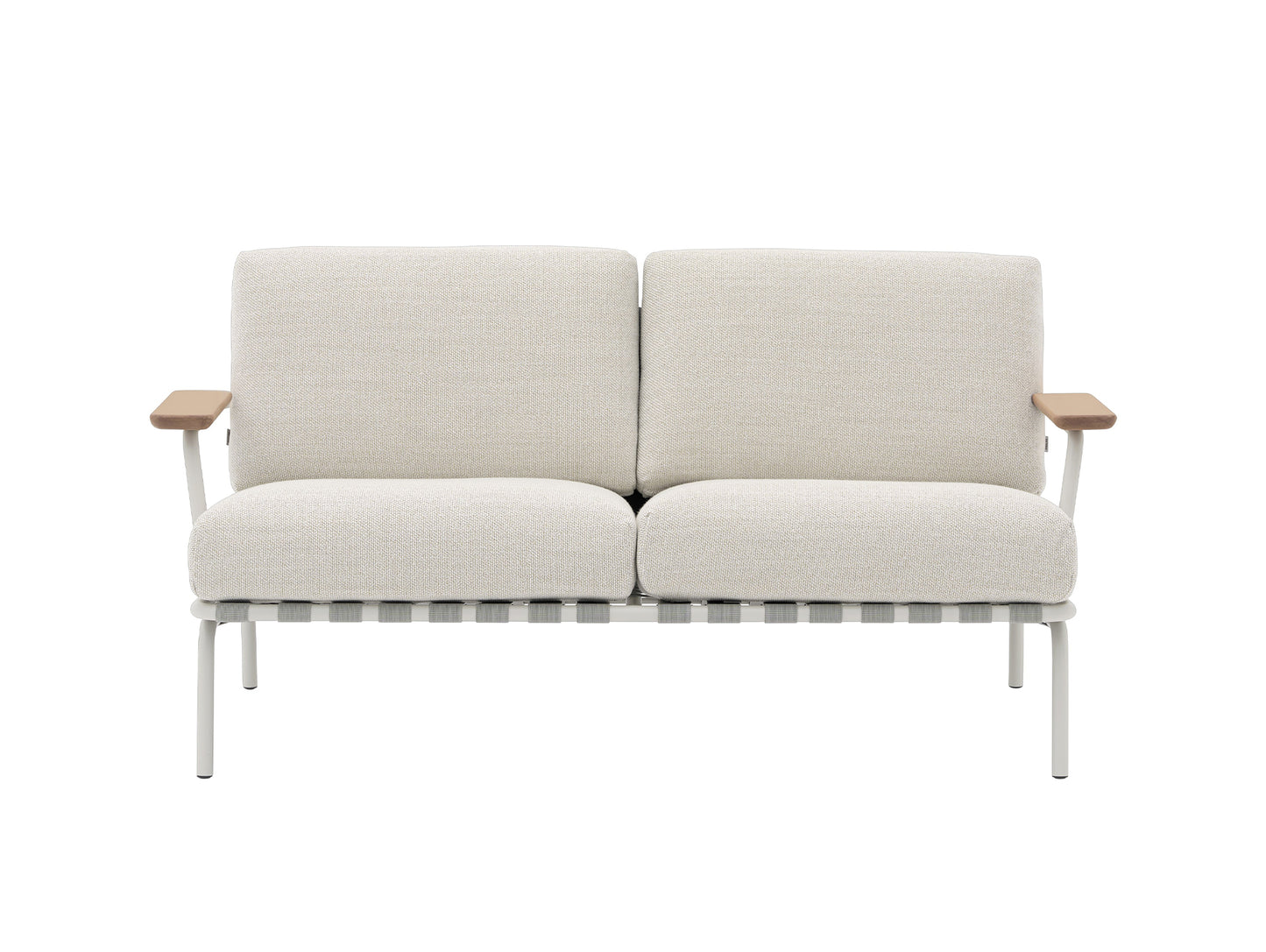 Settle 2-Seater Sofa by Muuto - Grey Frame / Laze 01