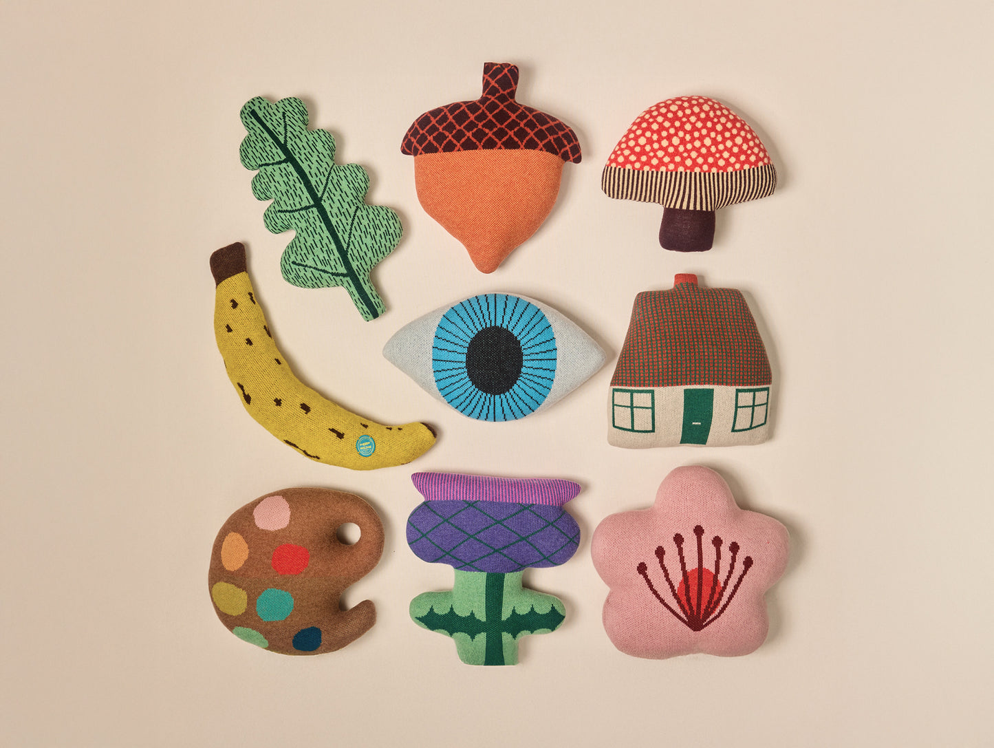 Banana Shaped Cushion by Donna Wilson