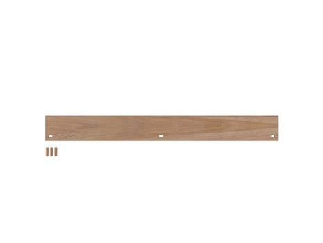 Shelf 162 x 17.5 cm (Includes 3 wedges) / Oiled Oak