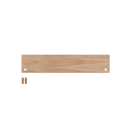 Shelf 85 x 17.5 cm (Includes 2 wedges) / Oiled Oak