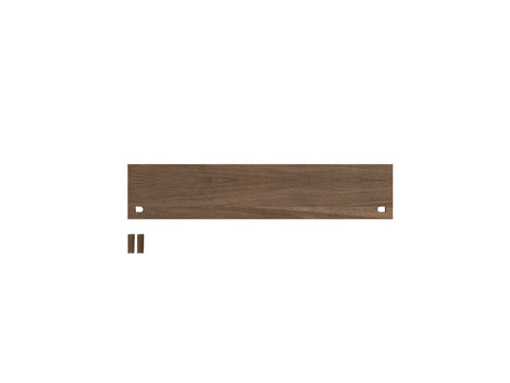Shelf 85 x 17.5 cm (Includes 2 wedges) / Smoked Oak