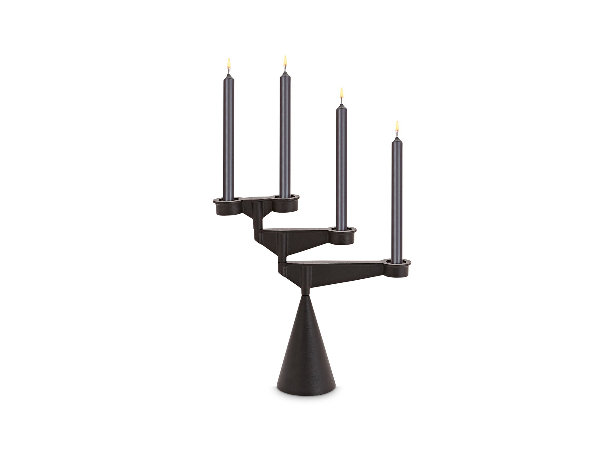 Spin Candelabra by Tom Dixon - Mini / Black